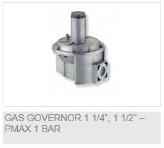 1¼", 1½" — Pmax 1 bar