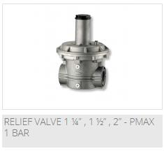 1¼", 1½", 2" — Pmax 1 bar