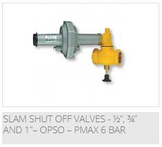 1/2", 3/4", 1" OPSO — Pmax 6 bar