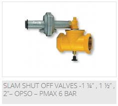 1¼", 1½", 2" OPSO — Pmax 6 bar
