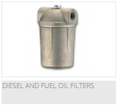 Diesel and fuel oil filters