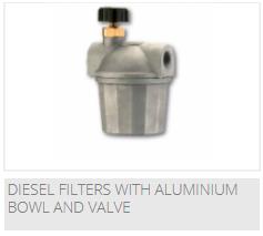 w/ aluminium bowl and valve