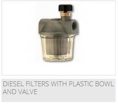w/ plastic bowl and valve
