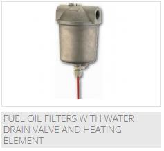 w/ water drain valve and heating element