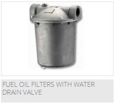 w/ water drain valve