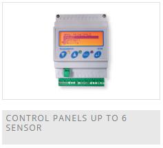 Control Panels up to 6 Sensor