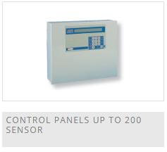 Control Panels up to 200 Sensor