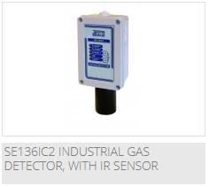 SE136IC2 Industrial Gas Detector w/ IR sensor