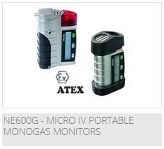 NE600G - Micro IV Portable Monogas Monitors