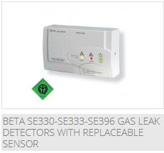BETA SE330-SE333-SE396 Gas leak detectors w/ replaceable sensor