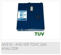 AN510 - AN510IR Toxic gas analyzer